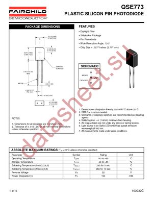 QSE773E3R0 datasheet  